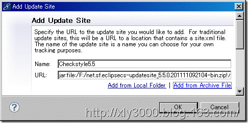 MyEclipse-add site