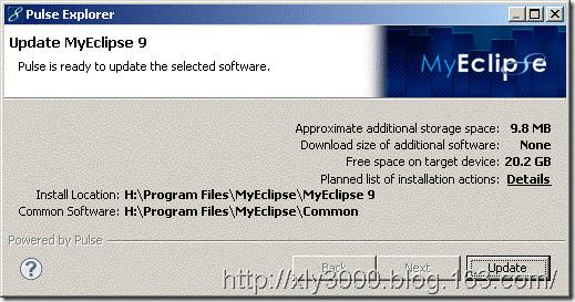 MyEclipse-Update