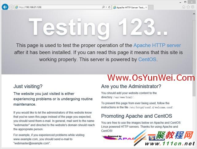 3009 CentOS 7.0系统安装配置LAMP服务器(Apache+PHP+MariaDB)