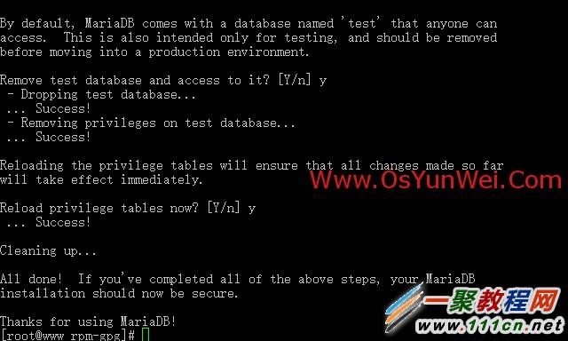 3011 CentOS 7.0系统安装配置LAMP服务器(Apache+PHP+MariaDB)