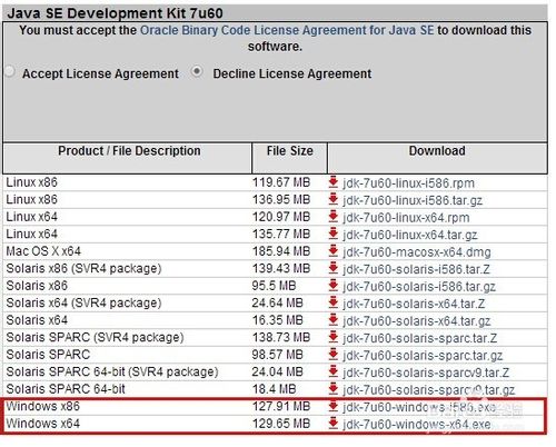 JDK1.7安装和环境配置